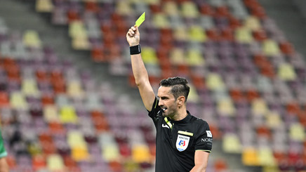 Sebastian Colţescu este primul arbitru din România cu 400 de meciuri în prima ligă