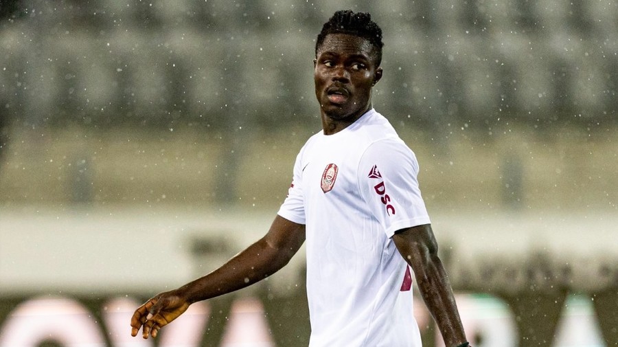 Emmanuel Mensah, cedat de CFR Cluj în Liga 2