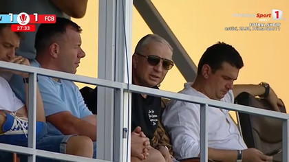 Dan Petrescu, pentru prima dată pe stadion după un an! Prezent la primul meci din noua ediţie a Superligii | VIDEO