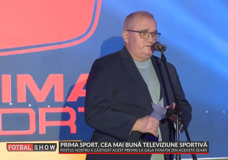 Prima Sport a fost desemnată cea mai bună televiziune de sport din România!