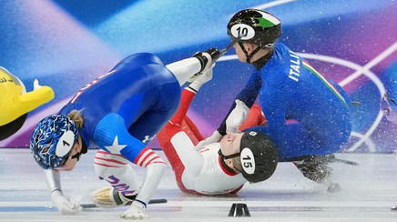 "Văd dublu!" Dezvăluiri incredibile ale unei patinatoare din Polonia care a suferit o tăietură teribilă sub ochi
