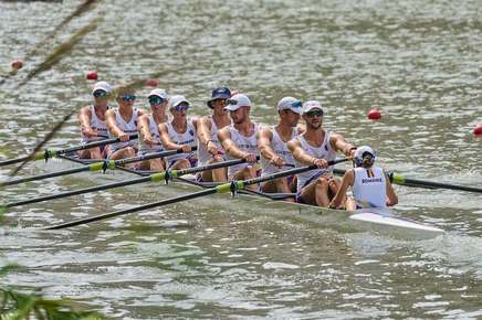 Echipajul României, locul 2 în finala mică la proba de Mix8+ la World Rowing Shanghai Sprints