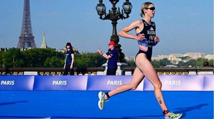 S-a putut înota din nou în Sena. Cassandre Beaugrand, campioană olimpică la triatlon