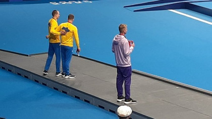 Doi medaliaţi ucraineni au refuzat să se fotografieze pe podium cu campionul paralimpic din Belarus