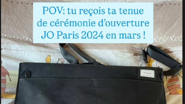 Înotătoarea Beryl Gastaldello a primit acum ţinuta pentru ceremonia de deschidere a JO 2024: "Miracol!"