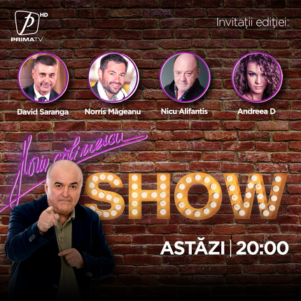 David Saranga, Norris Măgeanu, Nicu Alifantis şi Andreea D vin la Florin Călinescu Show