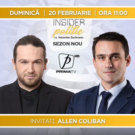 Allen Coliban, primarul Braşovului, vine la Insider Politic