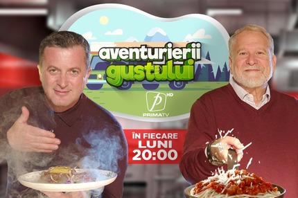 Dezbrăcatu’ şi Chef Passarelli sunt aventurierii gustului la Prima TV