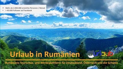 Destinatia anului promovează destinaţiile României in Germania, Austria şi Elveţia în parteneriat cu platforma de limbă germană www.urlaub-in-Rumänien.de