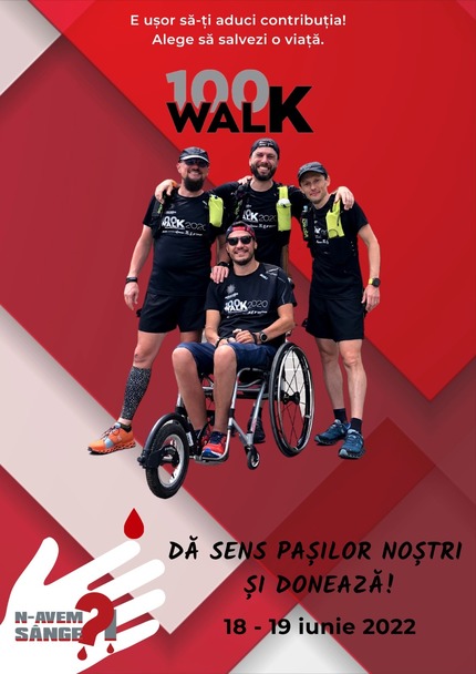 În acest weekend, Daniel Osmanovici va participa la cursa 100K Walk din nou prin Bucureşti