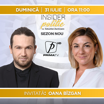 Oana Bîzgan, fostă deputată, vine la Insider politic