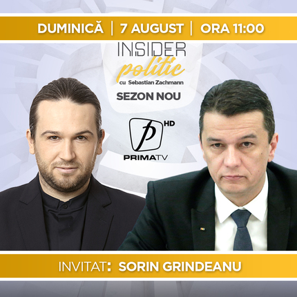 Sorin Grindeanu vine la Insider Politic