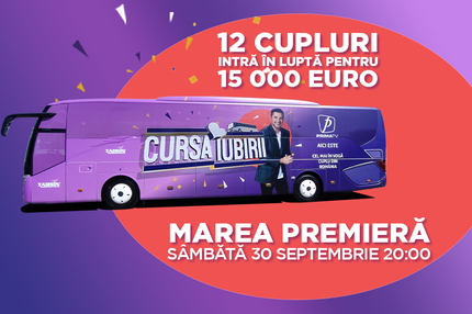 Cursa iubirii, în această toamnă la Prima TV