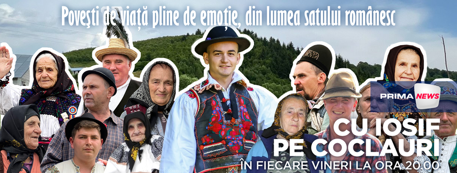 Emisiune nouă la Prima News - Cu Iosif pe coclauri