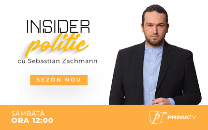 Sebastian Burduja, ministrul Energiei, vine la Insider Politic, sâmbătă, de la ora 12:00