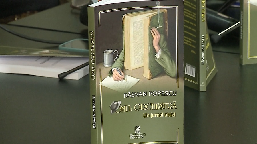 Lansarea volumului “Omul orchestră. Un jurnal altfel”, de Răsvan Popescu