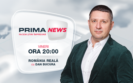 Emisiune nouă la Prima News: România reală, moderată de Dan Bucura