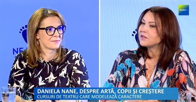 VIDEO Medika TV - Sfaturi de parenting oferite de actriţa Daniela Nane