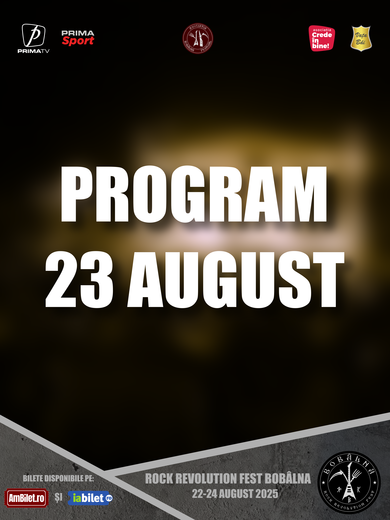 Program complet pentru ziua 2 de rock la Bobâlna