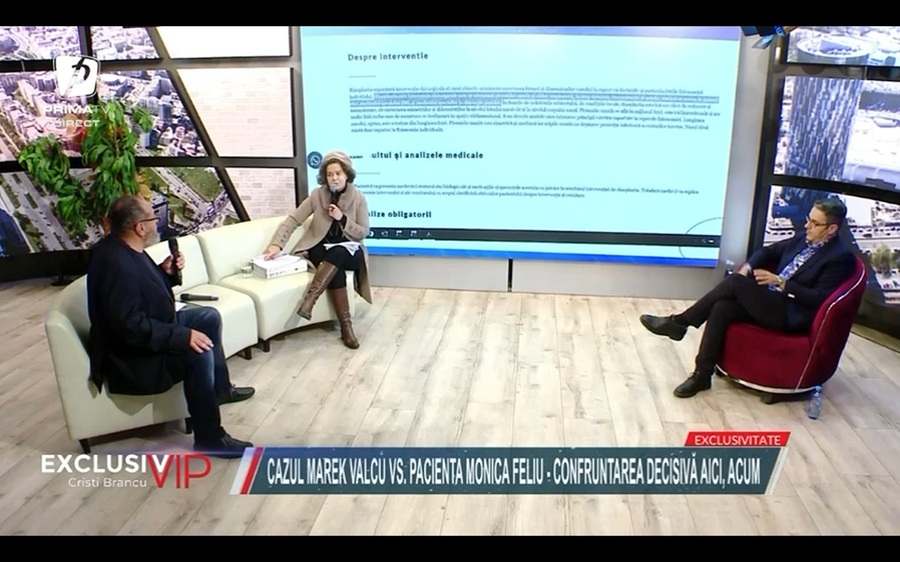 Medicul estetician Marek Vâlcu răspunde acuzaţiilor privind intervenţiile chirurgicale şi clauzele impuse pacientelor
