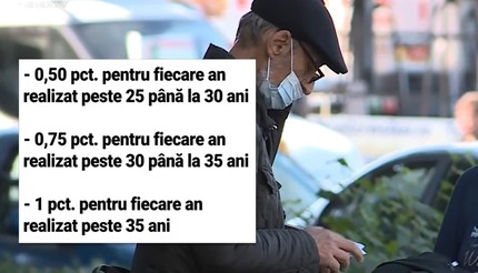 VIDEO Bonusuri pentru cei cu vechime mai mare în muncă