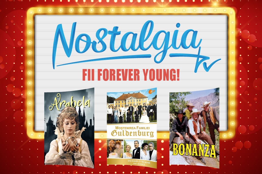 Serialele tale preferate sunt la Nostalgia TV