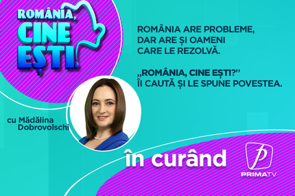 Mădălina Dobrovolschi prezintă România, cine eşti? la Prima TV