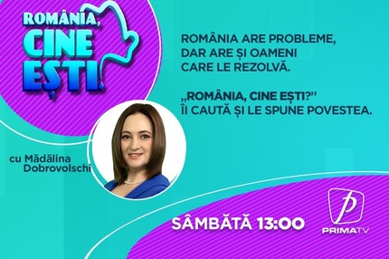 Mădălina Dobrovolschi prezintă România, cine eşti? la Prima TV