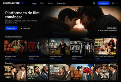 Cinemaraton lansează Cinemaraton Play, platforma de streaming dedicată exclusiv filmului românesc