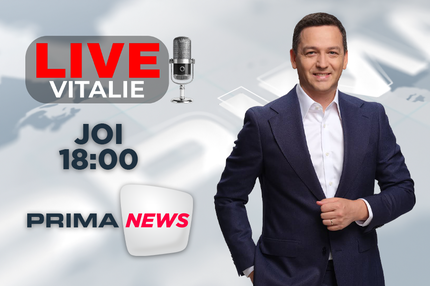 LIVE cu Vitalie Cojocari la Prima News, din 15 octombrie