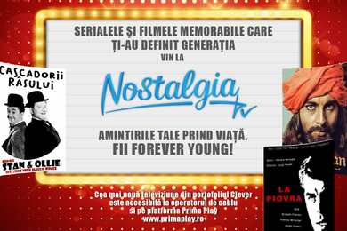 Urmăreşti Nostalgia TV şi câştigi