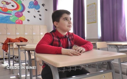 CREDE ÎN BINE La şcoala din Cudalbi s-a predat poate cea mai importantă lecţie dintre toate: lecţia omeniei