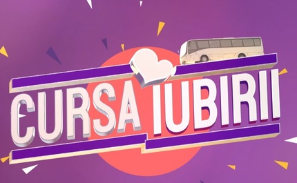 Cursa iubirii, episodul 12: Gabi, glumeţul de serviciu, şi iubita sa, Anca, în platoul Cursa Iubirii