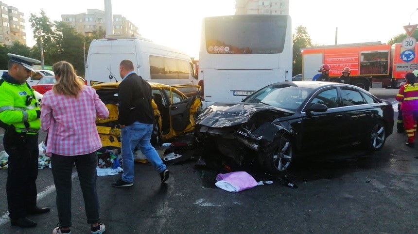 Şoferul care a făcut şapte victime în Constanţa era drogat şi avea permisul suspendat