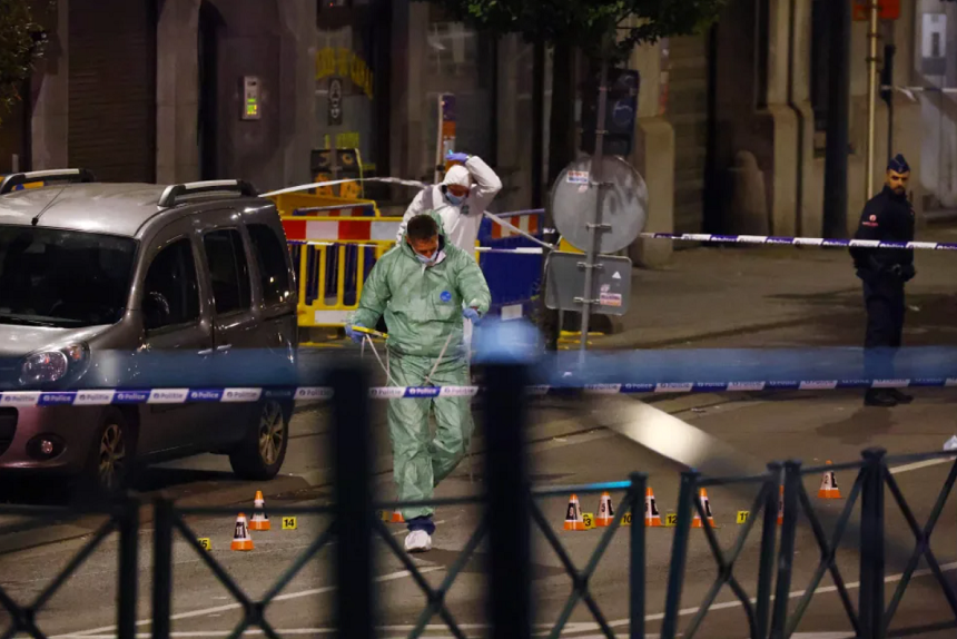 Atacatorul din Belgia, împuşcat de Poliţie