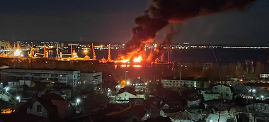 Moscova confirmă avarierea unei nave de război după un atac al Ucrainei asupra Crimeei