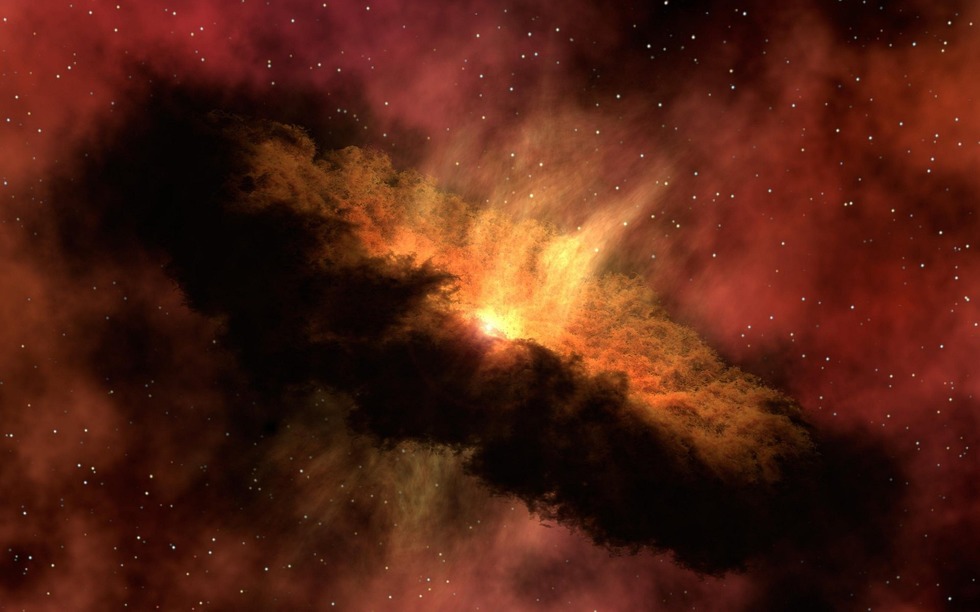 FOTO - O megastructură cosmică nou descoperită pune la îndoială teoriile despre univers