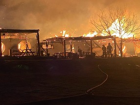 Incendiul de la Ferma Dacilor – ISU şi ANPC vor coopera în vederea verificării siguranţei la incendiu