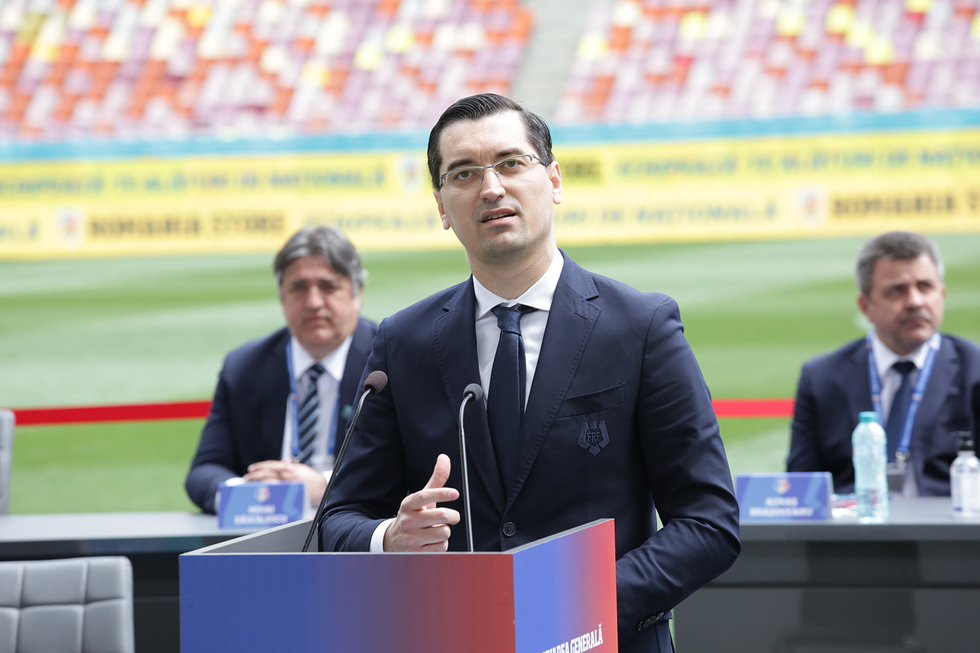Răzvan Burleanu a vorbit despre relaţia cu Ceferin şi o eventuală candidatură la şefia UEFA