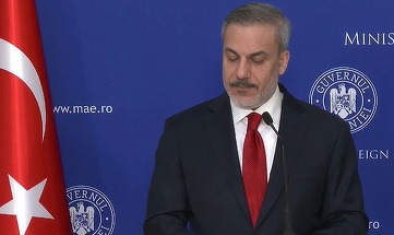 Ministrul turc de externe: România este a doua ţară, după Polonia, în NATO şi în UE, care a cumpărat sisteme militare din ţara noastră. Avioanele noastre F-16 desfăşoară activităţi în spaţiul aerian din România