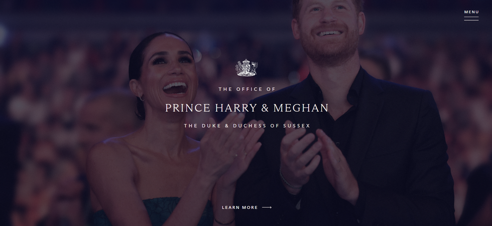 Harry şi Meghan au lansat discret un nou site pentru activităţile lor