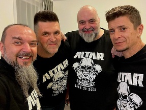 Formaţia rock Altar marchează 33 de ani de activitate printr-un concert la Bucureşti