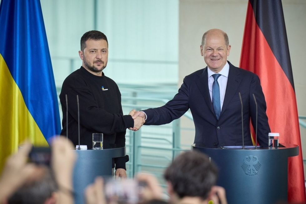 Acord de securitate istoric. Germania acordă Ucrainei un ajutor militar în valoare de 1,1 miliarde de euro