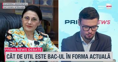 VIDEO. Ecaterina Andronescu, la Prima News, despre Big Brother în şcoli: Problemele trebuie corectate prin dialog, nu cu camere de supraveghere