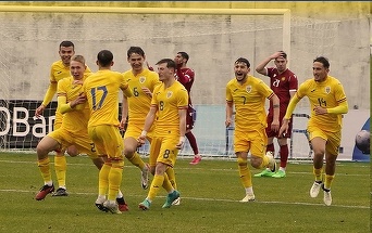 Victorie grea pentru naţionala lui Pancu. România U21 a învins Armenia U21, la Erevan, cu un gol marcat în ultimul minut