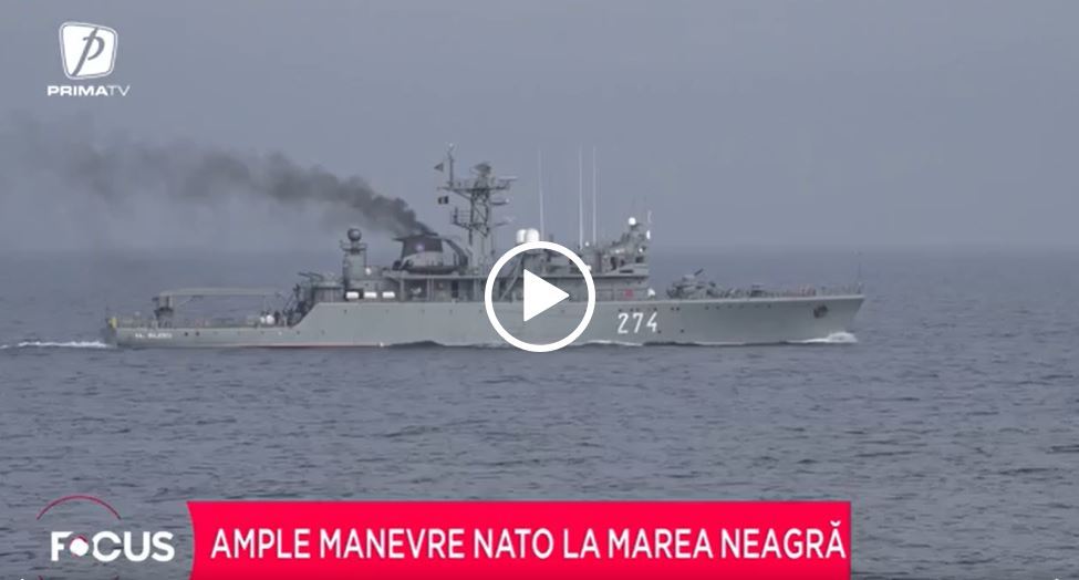 VIDEO. Peste 2200 de militari vor participa la ”Sea Shield 24”, un exerciţiu militar NATO care se va desfăşura la Marea Neagră