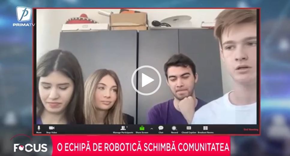 VIDEO. Cine sunt puştii care vor reprezenta România la Campionatul Mondial de Robotică din SUA