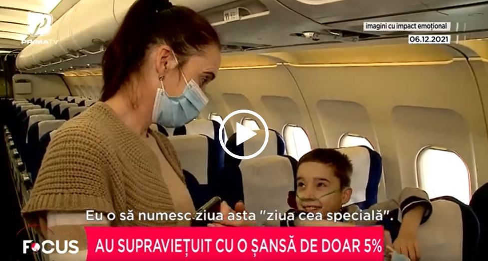 VIDEO. Avioane transformate în ambulanţe aeriene. Sute de copii care sufereau de boli rare, salvaţi de o asociaţie de voluntari