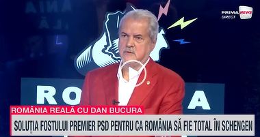 VIDEO. Adrian Năstase, la Prima News, despre intrarea în Schengen: În politică trebuie să ştii să spun nu, pentru că în felul ăsta îi determini pe ceilalţi să vină să negocieze cu tine. Asta face şi Iohannis în legătură cu NATO