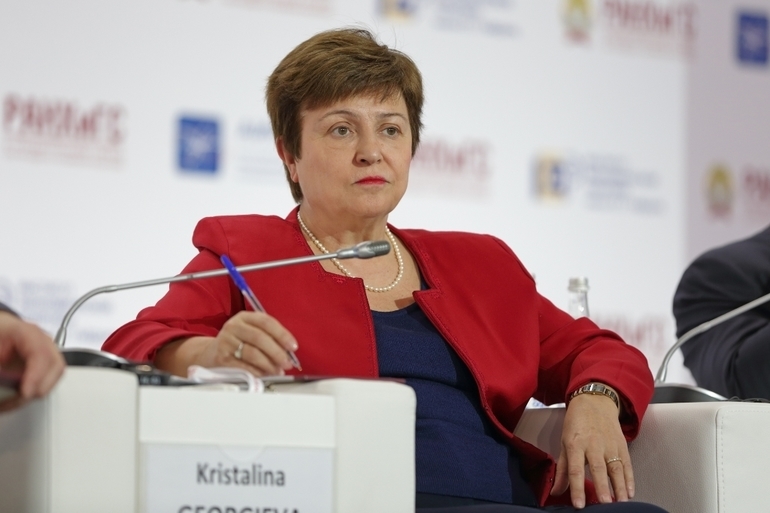 FMI o reconfirmă pe Kristalina Georgieva în funcţia de director general